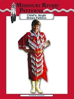 CHILDS JINGLE DRESS SEWING PATTERN MOUNTAIN MAN POW WOW CRAFTS