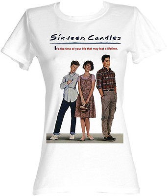 sixteen candles poster medium juniors t shirt 