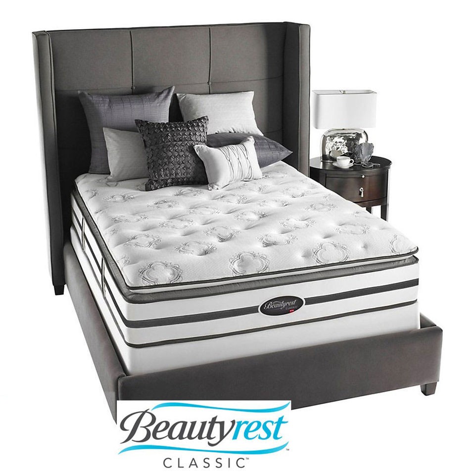 Beautyrest Classic Meyers Plush Firm Pillow Top Full size Mattress Set