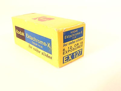 roll VINTAGE KODAK EKTACHROME X 127 FILM, 127 SLIDE, EXPIRED 1977 