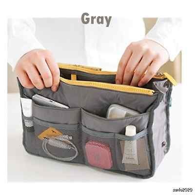 Travel Insert Handbag Organiser Purse Large liner Organizer Bag 