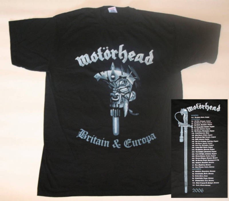 motorhead tour shirt in Clothing, 