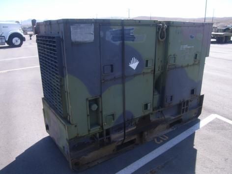 60 KW   50/60 HZ   DIESEL GENERATOR   SKID MOUNTED   2849 HOURS