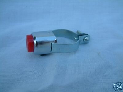   CHROME HORN OR KILL BUTTON FITS MOTORCYCLE MINI BIKE SCOOTER GO KART