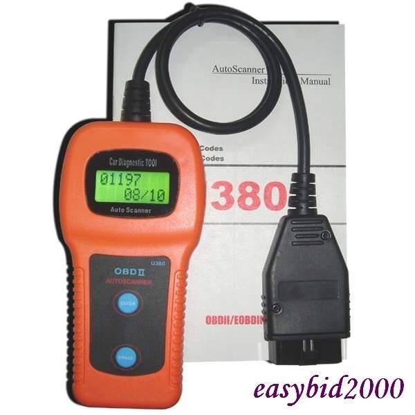 u380 obd ii eobd fault code reader scanner tester obd2