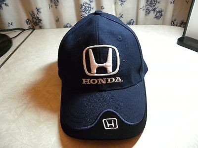 NEW OFFICIAL HONDA BASEBALL HAT CAP NAVY BLUE 1 SIZE ADJUSTABLE MADE 