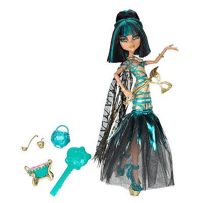 monster high ghouls rule doll cleo de nile arrives by