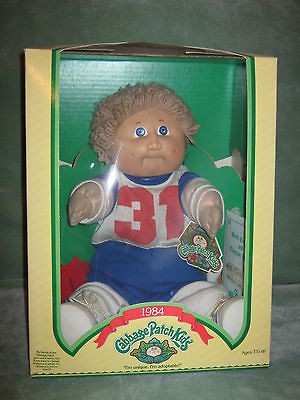 1984 coleco cabbage patch kids doll 3900 with box time