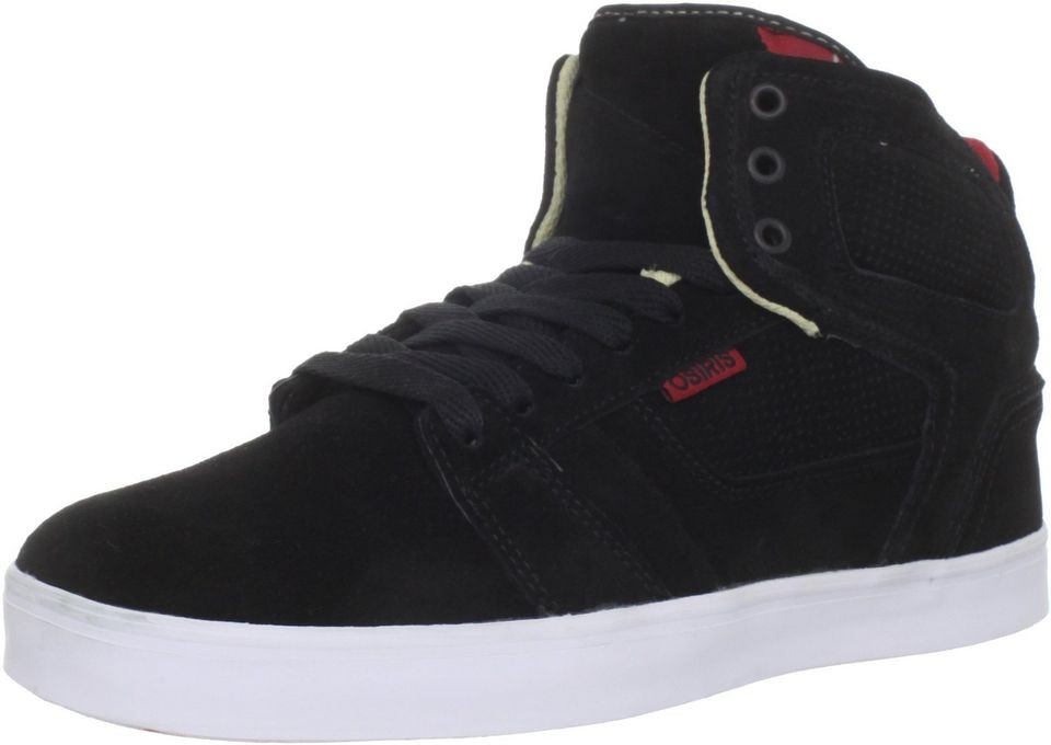 Osiris Brand 12791744 EFFECT BLK / CRM / RED Mens Athletic Skater 