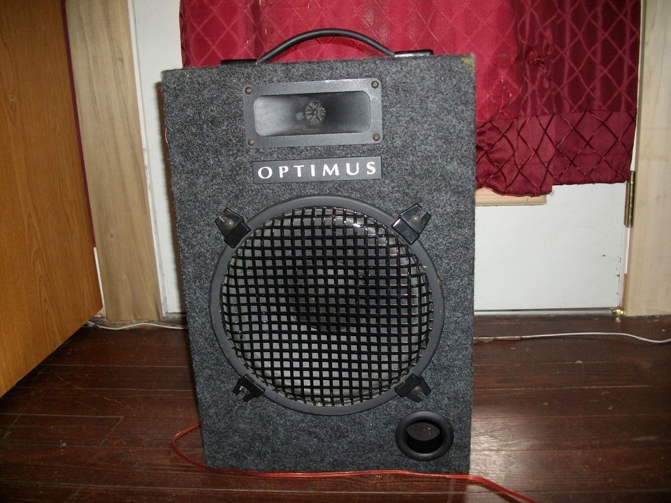 OPTIMUS (40 0110) 10 PA SPEAKER *EUC* 8 OHMS 75 150 WATTS FREE UPS 