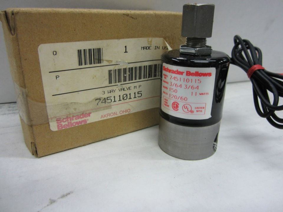 schrader bellows 745110115 3 way valve 97b 2 time left