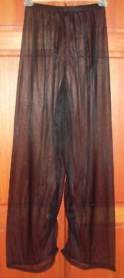 sheer black pajama bottoms men women 31 xl 26 42