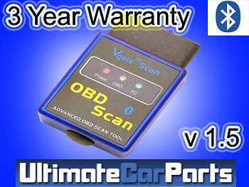 BlueTooth ELM327 Car Scan Tool ODB Fault Scan Tool **LATEST VERSION V1 