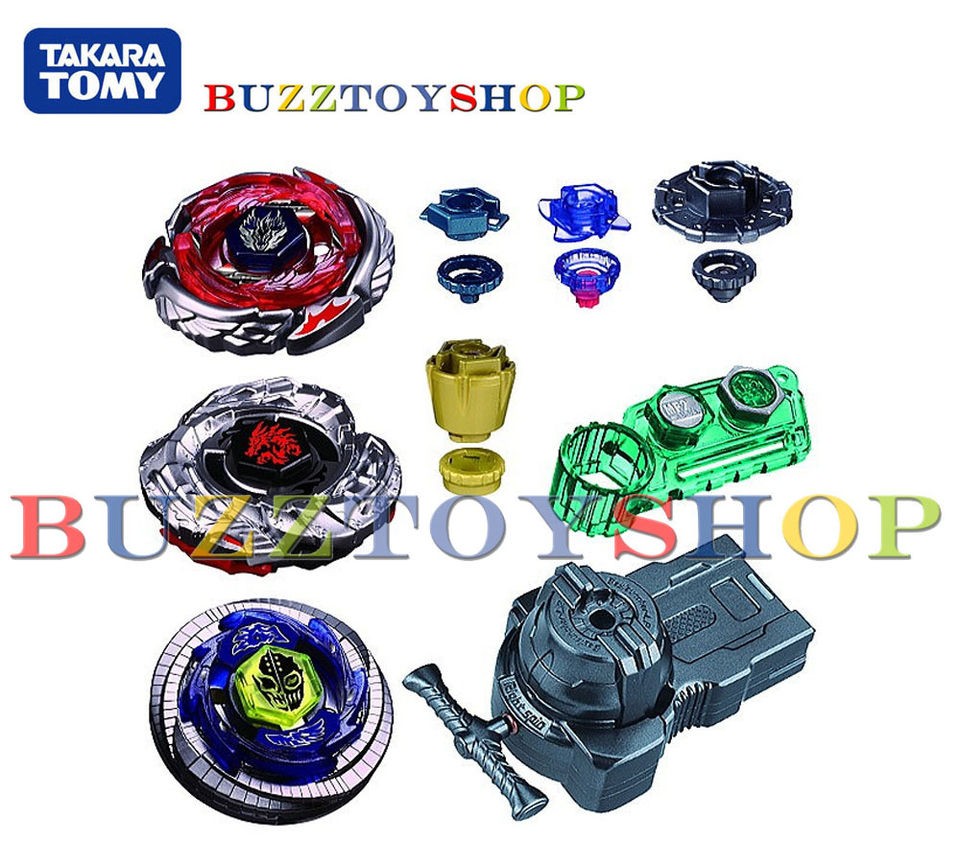 Metal Fight Beyblade Fusion 4D BB 121 ULTIMATE DX SET Masters Takara 