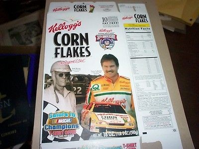 cereal box nascar t labonte red byron 