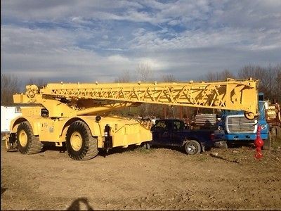 35 ton grove rough terrain crane rt65s 1975 engine is