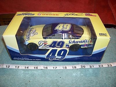   Ken Schrader #49 Schwans Race Car in Autographed Box RC2 Nascar 2004