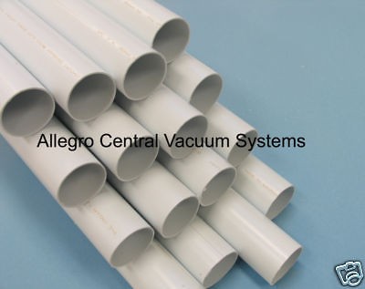 Central Vac Vacuum 245 foot Standard 2 inch PVC PIPE