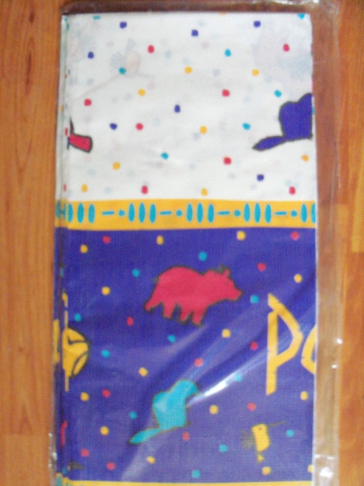 Party Express Disneys Pocahontas Party Tablecover NIP RARE 54 x 89