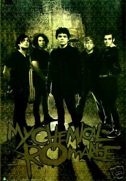 MY CHEMICAL ROMANCE POSTER Amazing Group shot RARE NEW   PRINT IMAGE 