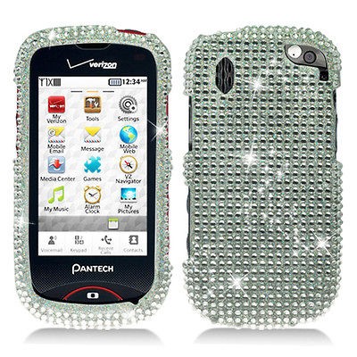   Bling Hard Snap On Cover Case for Pantech Hotshot 8992 Verizon Phone