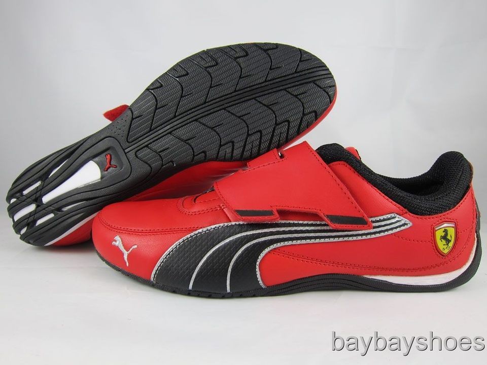   CAT ALT CLOSURE SF FERRARI ROSSO CORSA RED/BLACK VELCRO STRAP MENS SZ