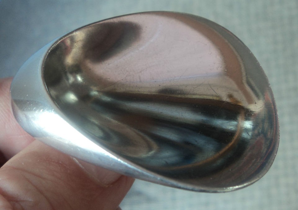 Georg Jensen Danish Silver Brooch Nanna & Jorgen Ditzel 1964 Oyster no 