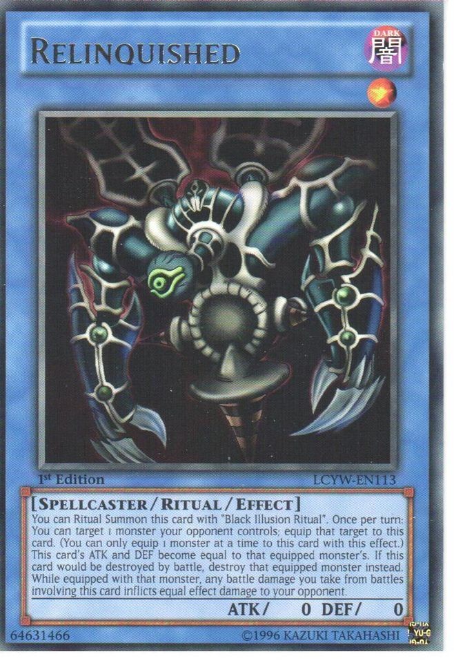 yu gi oh rare relinquished lcyw en113 1st edition more