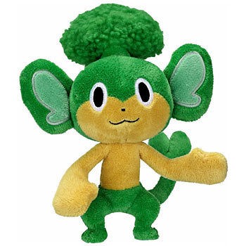 Pokemon Mini Plush   Black & White Series 2   PANSAGE ( 7 inch )