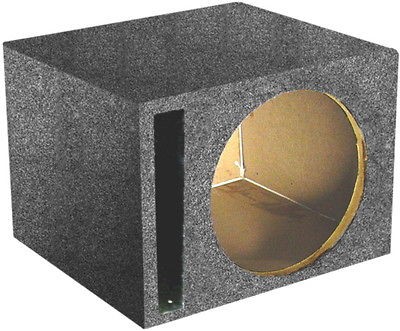 NEW Q POWER QSBASS10 EMPTY SUBWOOFER SUB BOX (1) 10 SLOT PORTED