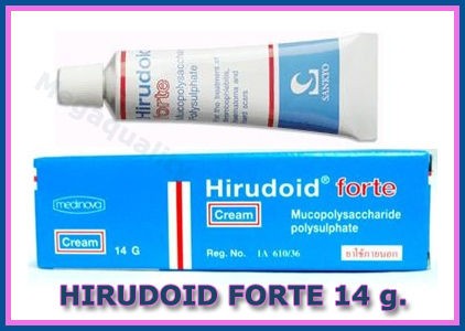 HIRUDOID FORTE CREAM ANTI INFLAMMATORY SCAR SKIN KELOID VERICOSE VEIN 