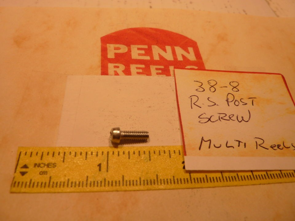 NEW (NOS)PENN PARTS R.S.POST SCREW PN 38 8 FOR 6,12,25,66,67,180,78 