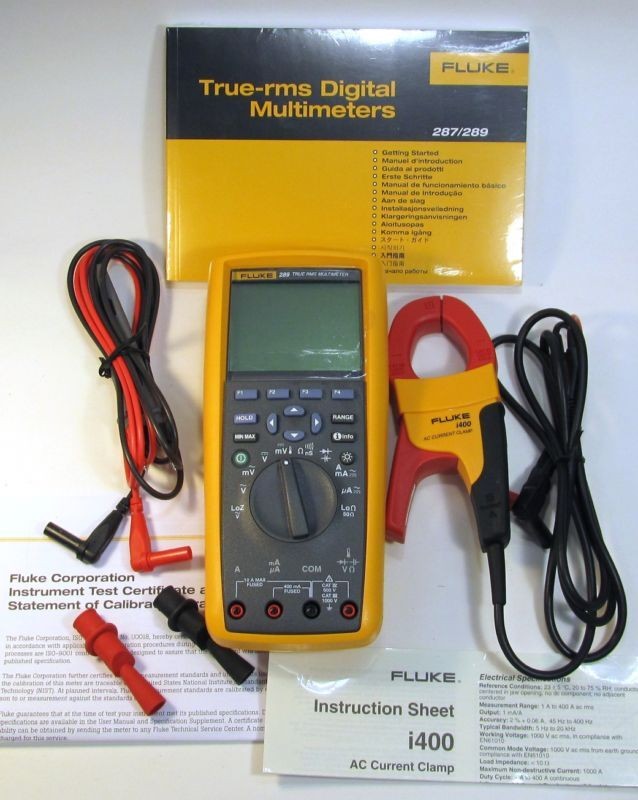 Fluke 289 IMSK i400 Industrial Multimeter Kit ((NEW)) 289/IMSK