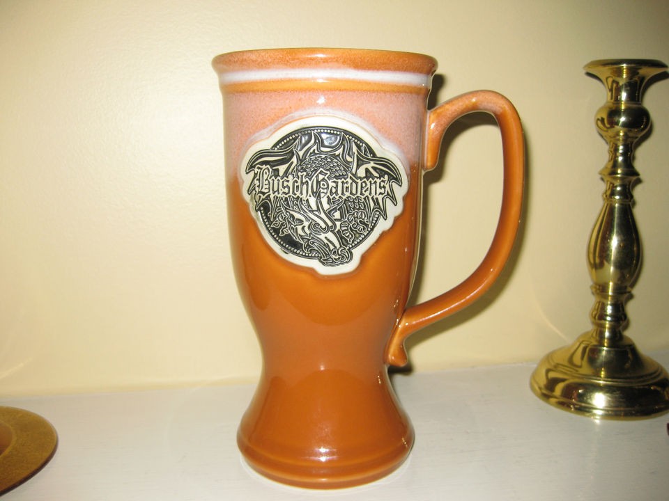 Busch Gardens Williamsburg Drachen Fire Large Mug RARE Great Condition