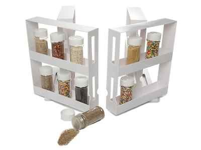   STORE SPACE SAVING ORGANIZER RACKS AS SEEN ON TV CRAFT SPICE GARAGE