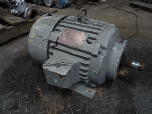 reliance 5 hp 215 frame electric ac motor rebuilt time