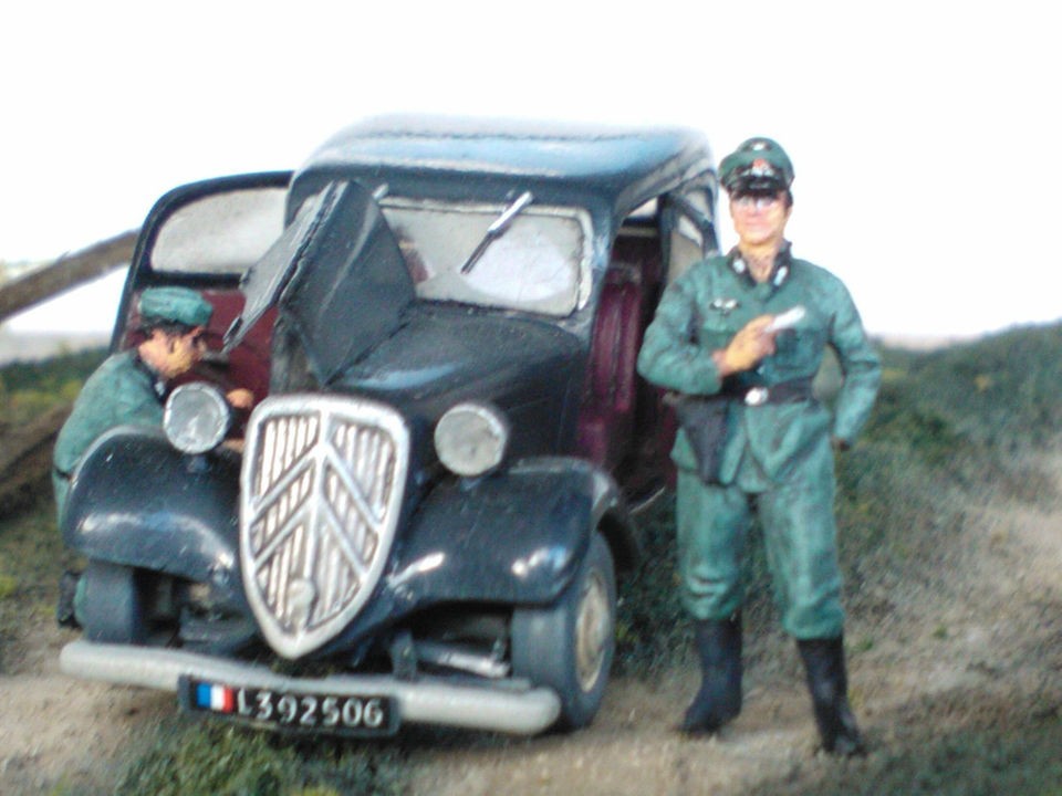 72 revell preiser attack wespe diorama france 1940 from