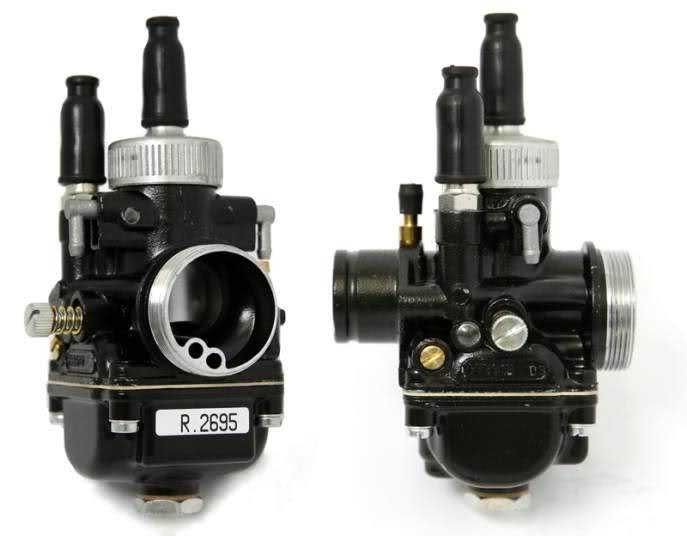 DELLORTO BLACK SERIES CARB KIT 19MM UNIVERSAL FOR SCOOTER F12 ZIP NRG 