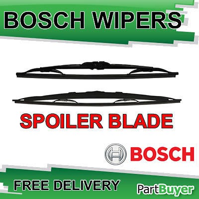 Ford Streetka 2002 2005 Bosch Wiper Blades inc Spoiler