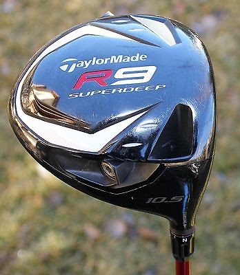 Pre Owned TaylorMade R9 SuperDeep TP 10.5* Driver Fujikura Motore F1 