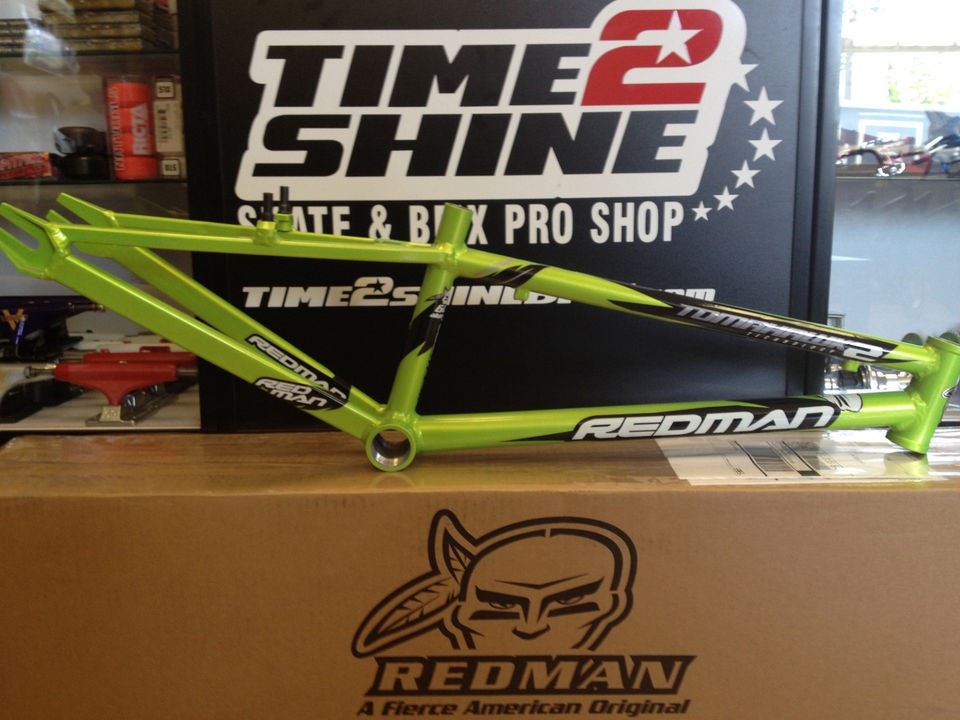 2012 Redman Tomahawk 2 Race Frame   Mini   Anti Freeze Green   BMX 