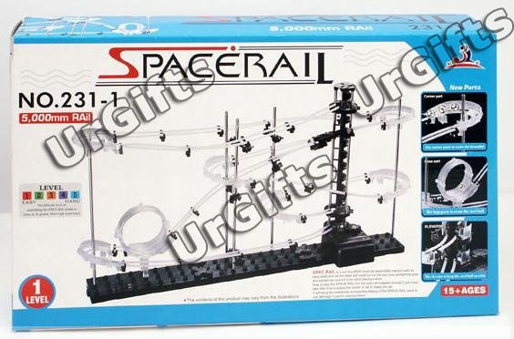 spacerail level 1 marble roller coaster spacewarp new from china