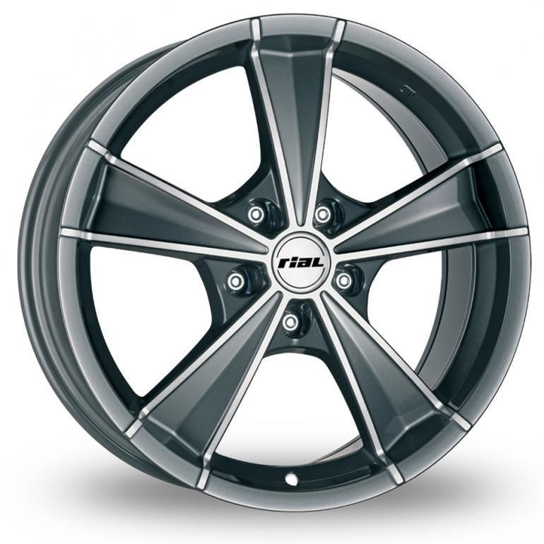 18 Rial Roma Alloy Wheels & Continental Tyres   VW GOLF MK6 (09 