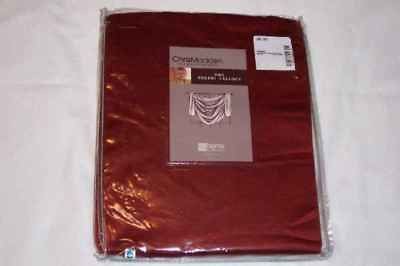 jcp chris madden regent valance luxe cinnamon 