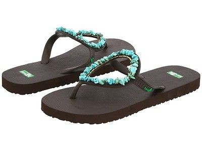 sanuk ibiza gipzy womens thong sandal shoes all sizes