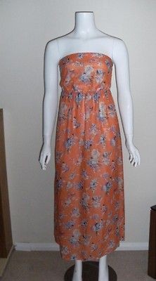 BNWT NEW LADIES SOUTH LONG ORANGE BEACH HOLIDAY MAXI DRESS 8 10 16 20 