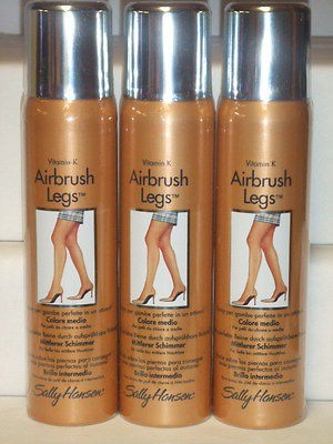 Lot 3 New Sally Hansen AIRBRUSH Legs MEDIUM GLOW Sealed **Original 