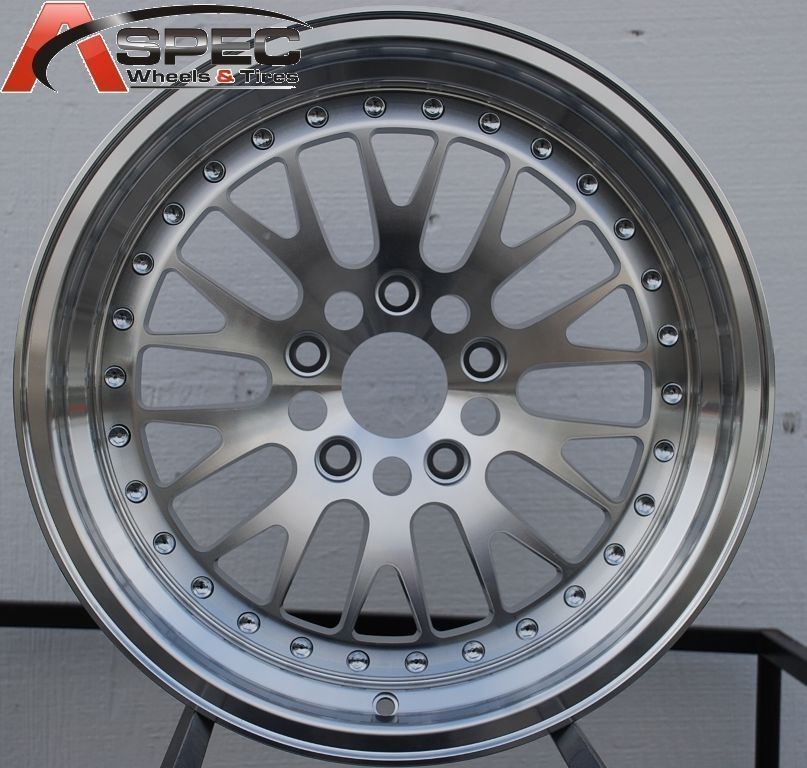   V3 5X100 +25 SILVER WHEEL FIT COROLLA SCION TC VW GOLF GTI PASSAT