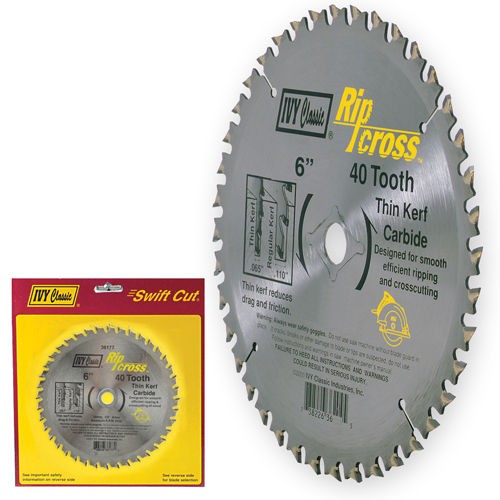   40 Tooth 20mm, 1/2 Arbor Thin Kerf Carbide Circular Saw Blade