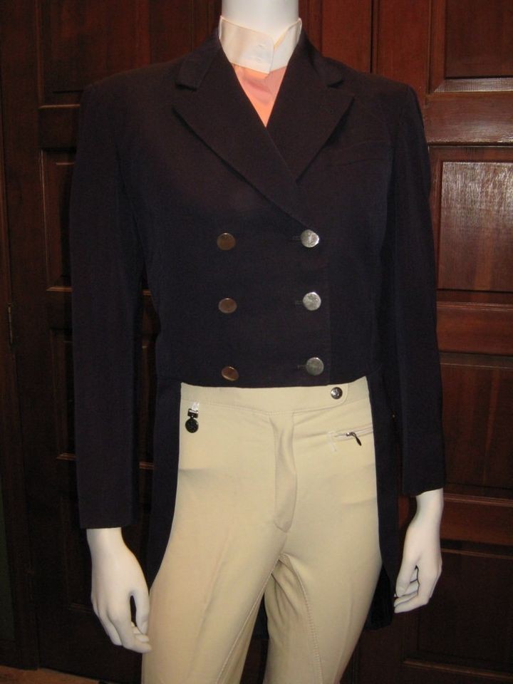 ladies british house dressage shadbelly 14r  400